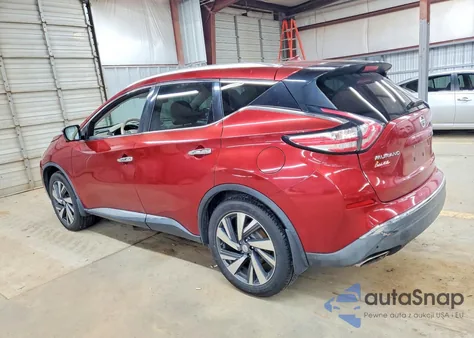 2015 Nissan Murano S z USA, uszkodzony, nr VIN 5N1AZ2MH1FN217635